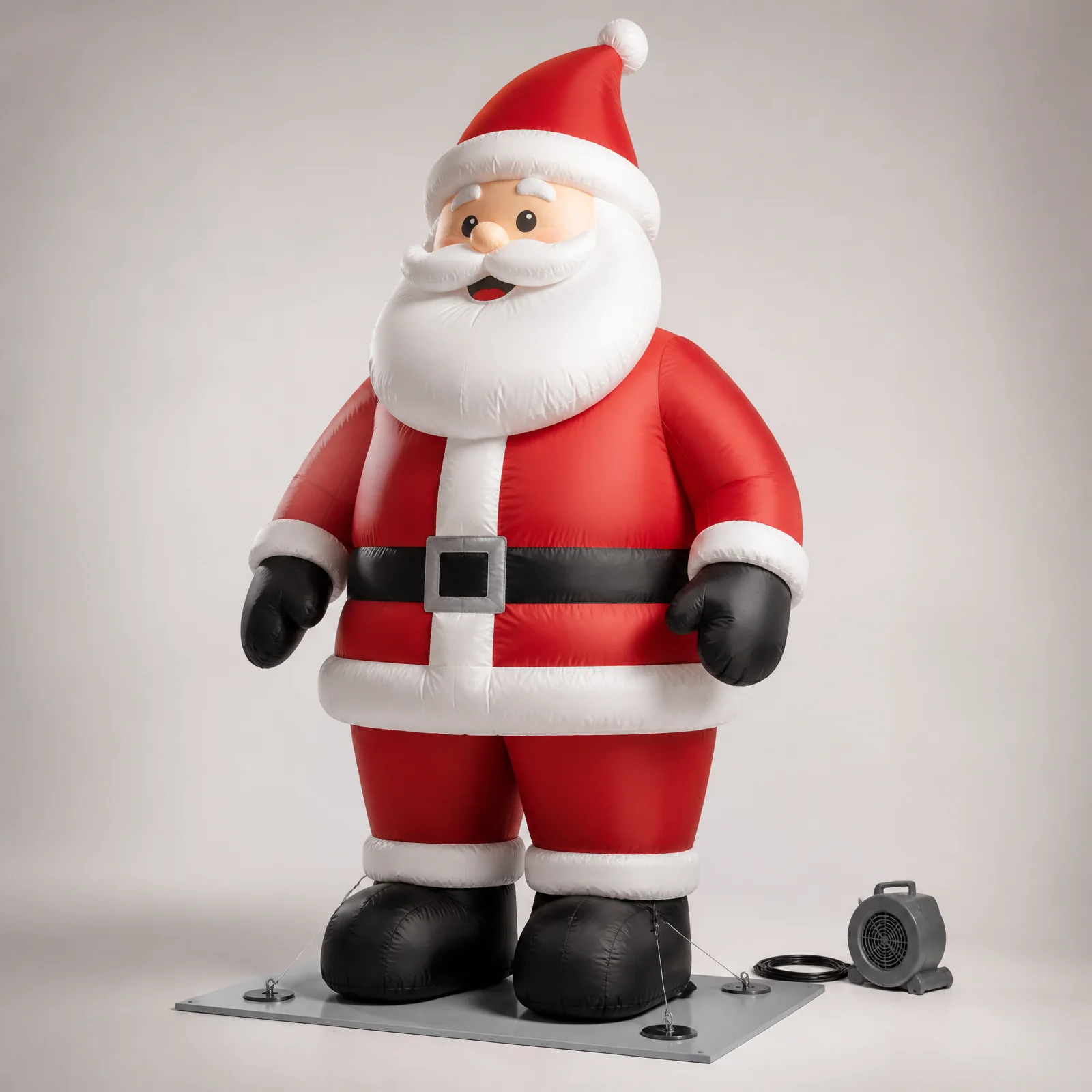 Generic giant inflatable santa with hat and coat volume