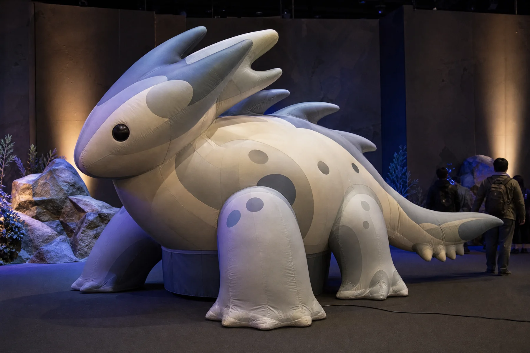 Original invented inflatable fantasy creature