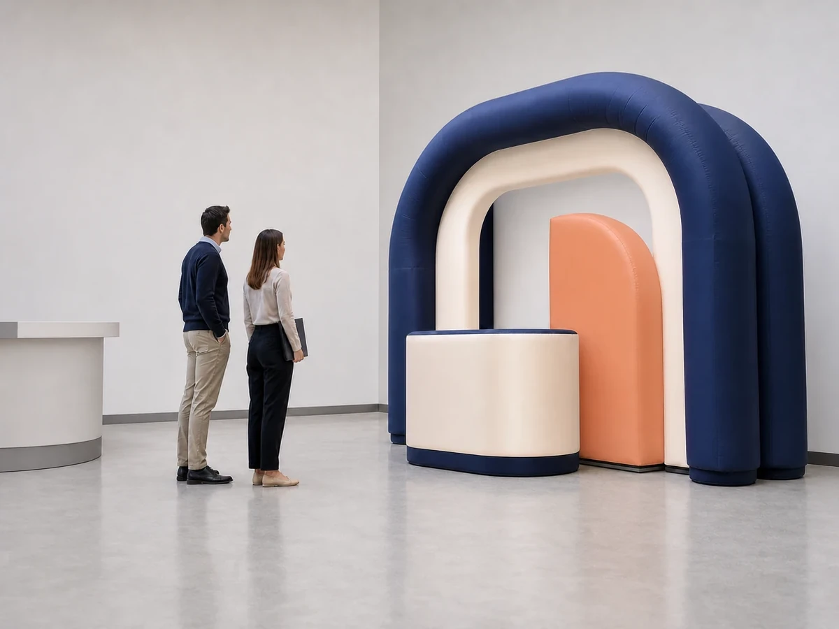Brand Managers Corporate Buyers inflatable concept visual