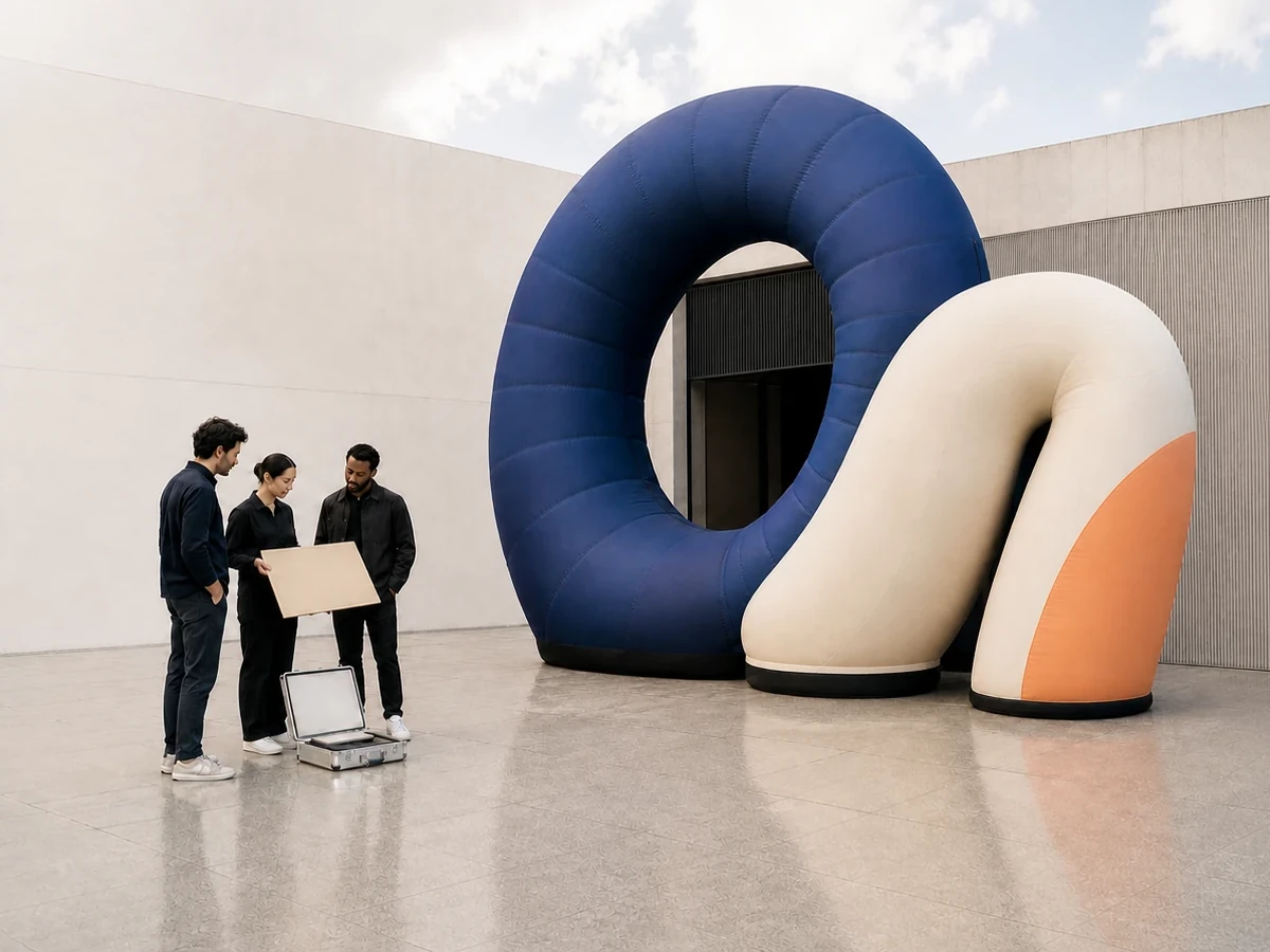 Marketing Agencies inflatable concept visual