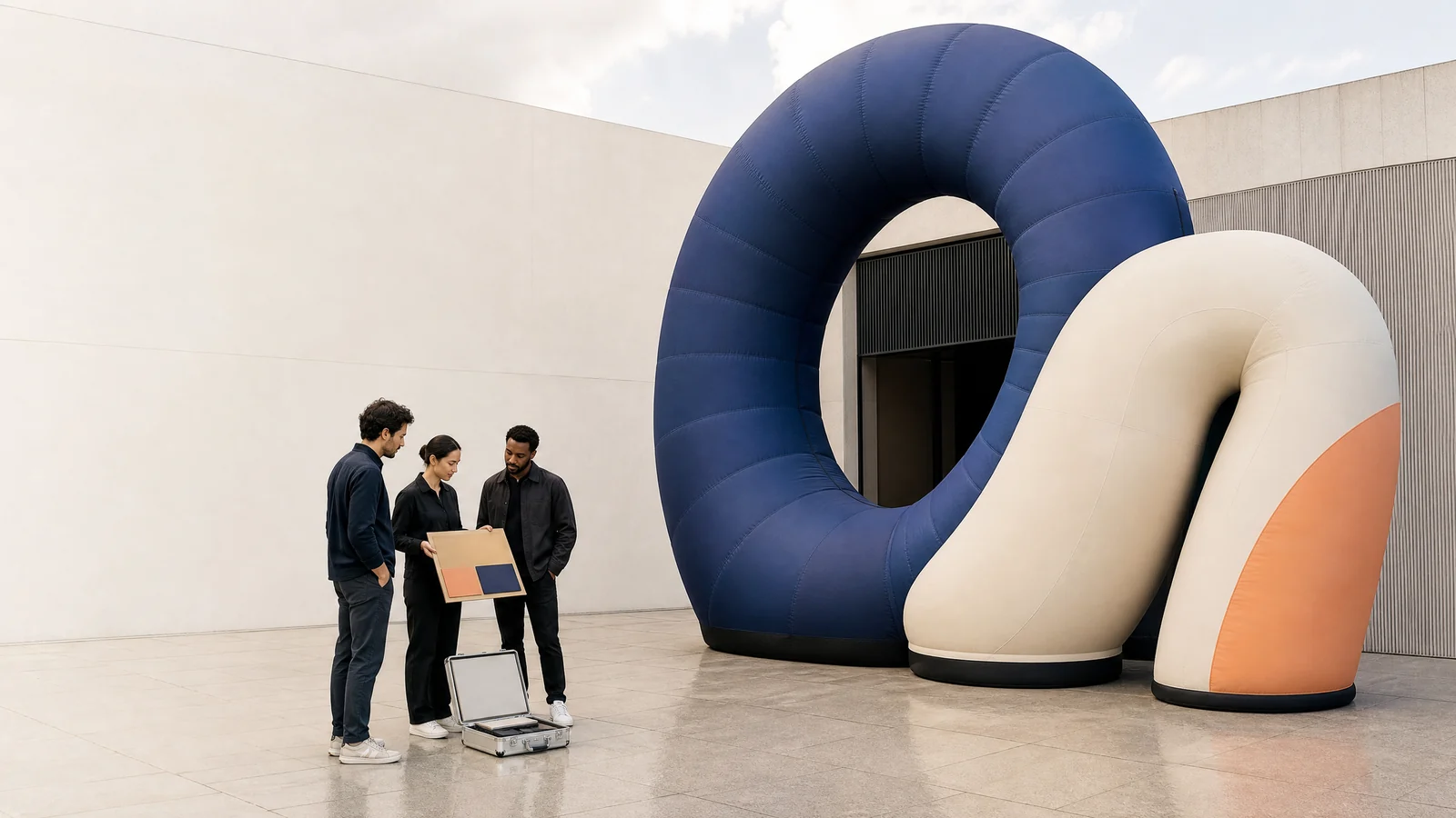 Marketing Agencies inflatable concept visual