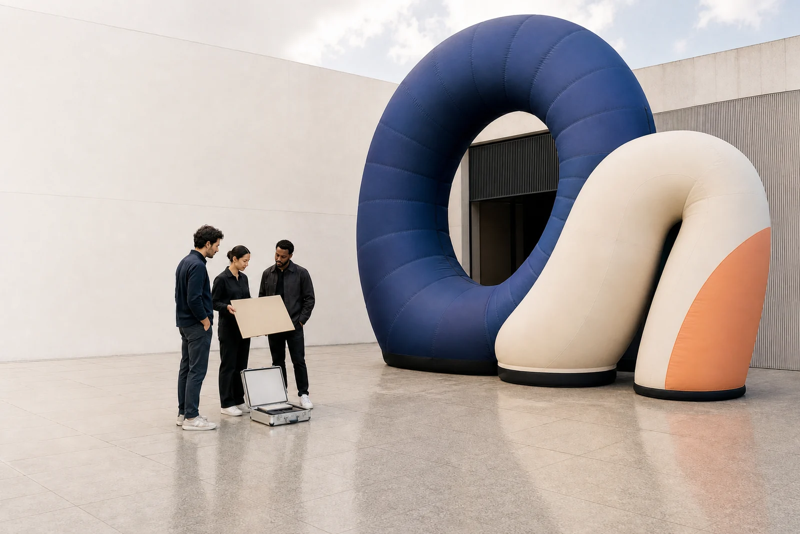 Marketing Agencies inflatable concept visual