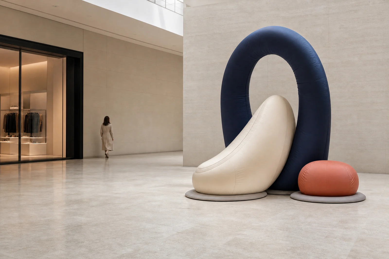 Retail Luxury Brands inflatable concept visual