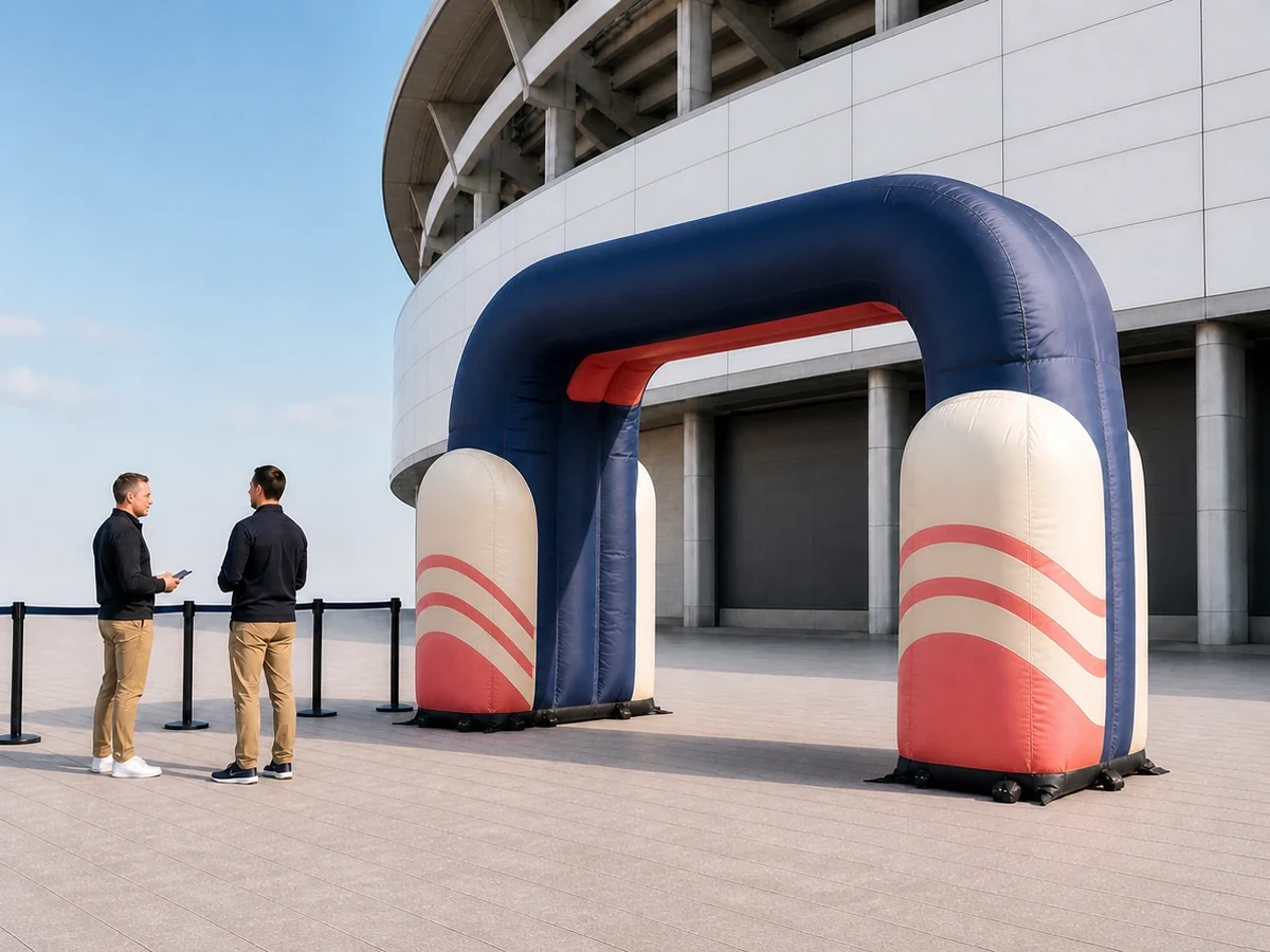 Sports Organizations inflatable concept visual